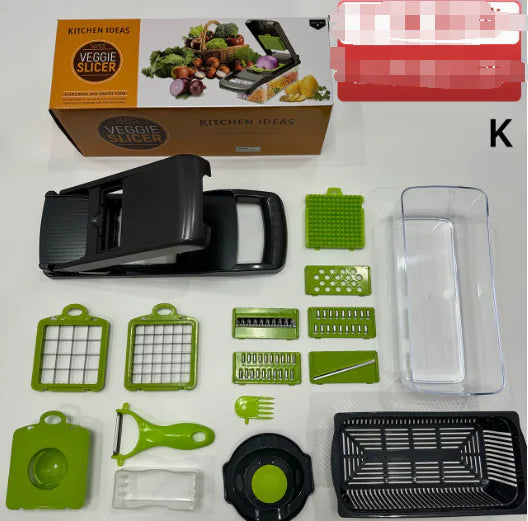 Professional 14-in-1 Multifunctional Vegetable Chopper & Slicer