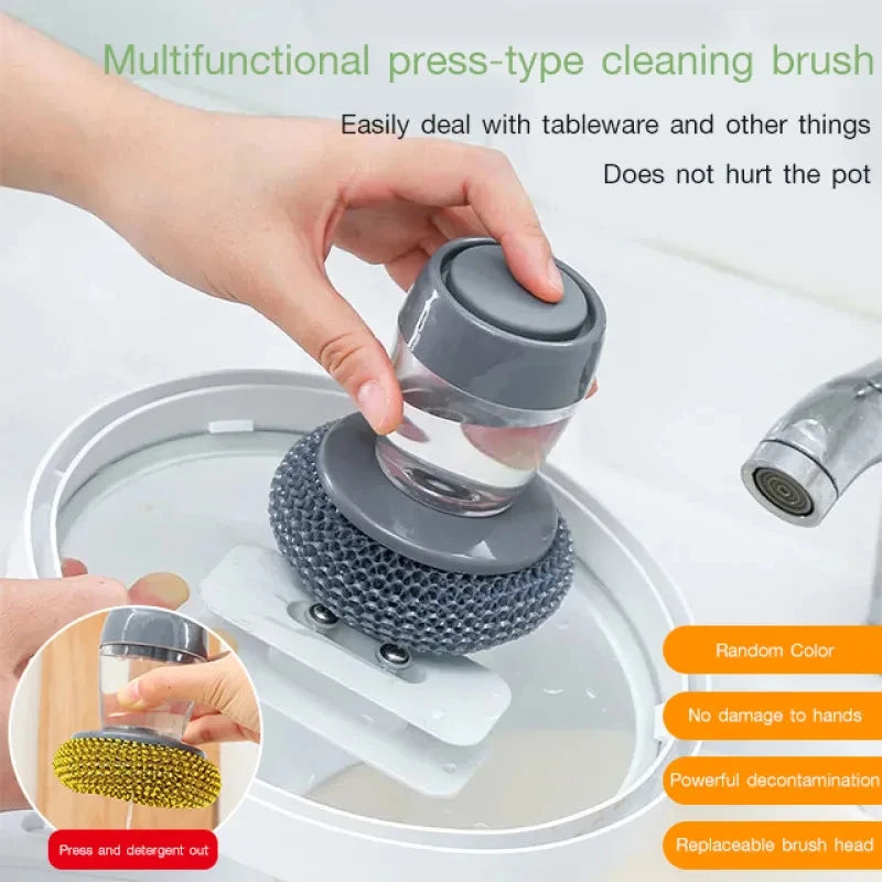 Kitchen Wash Pot Dish Brush
