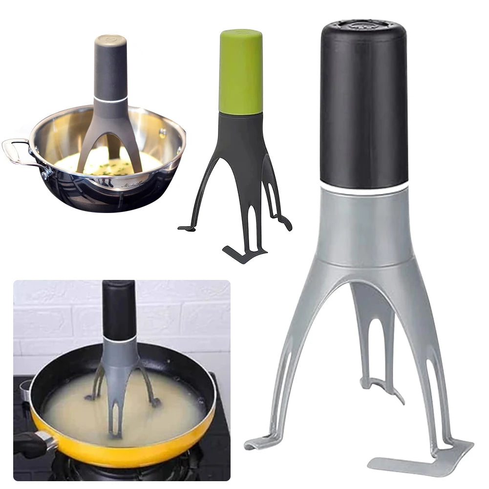 Triangle Pan Stirrer Automatic Egg Beater